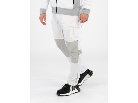 PANTALON DE LUCRU STRETCH. ALB S