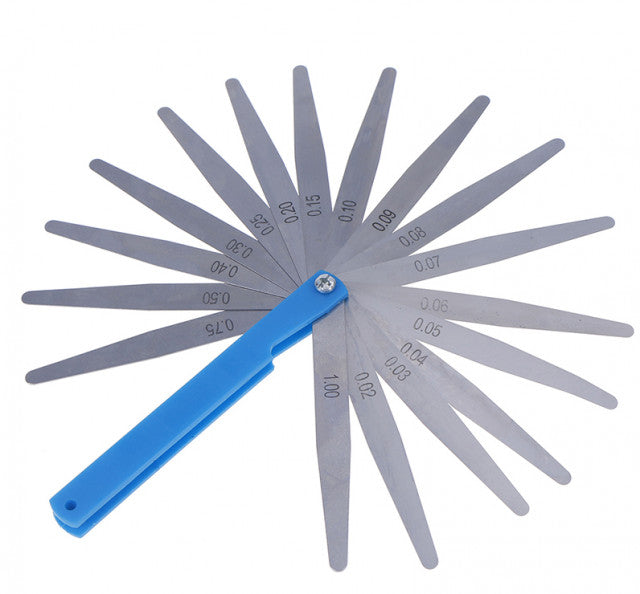 Set 17 lere de precizie, 0.02 - 1.00 mm 17 / 0 / 02 / 1 / 00