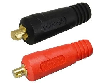 Conectori cablu sudura PROFESIONAL 12mm 200A set 2 buc