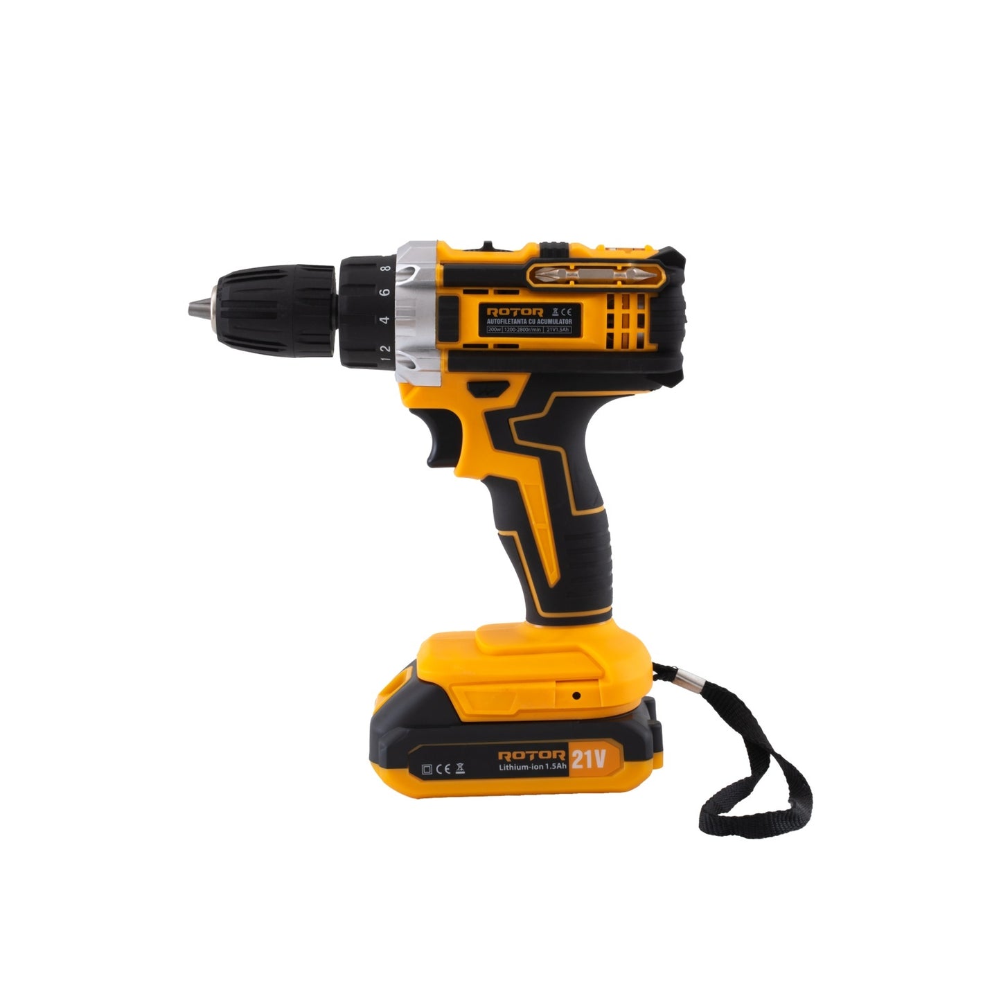 Set Autofiletanta cu Scule ROTOR RSET-AP21, 21V, 1.5Ah, 200W - detaliu 6
