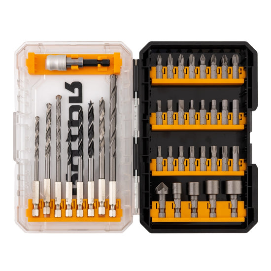 Set Biti Tubulare Burghie ROTOR RBB38, 38 piese, pentru bricolaj