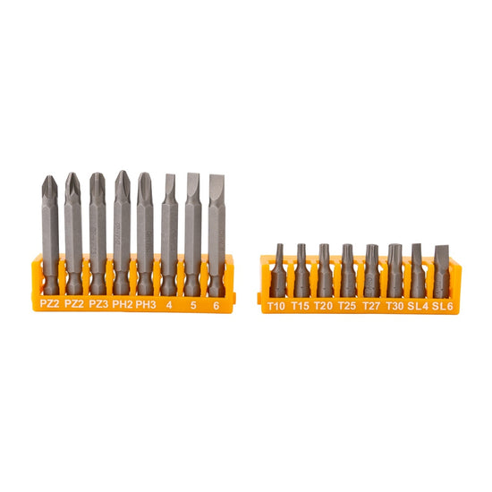 Set Biti Tubulare Burghie ROTOR RBB62, 62 piese, set complet pentru atelier