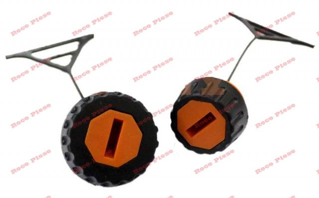 Set buson benzina + ulei compatibil drujba compatibile Stihl (model portocaliu)