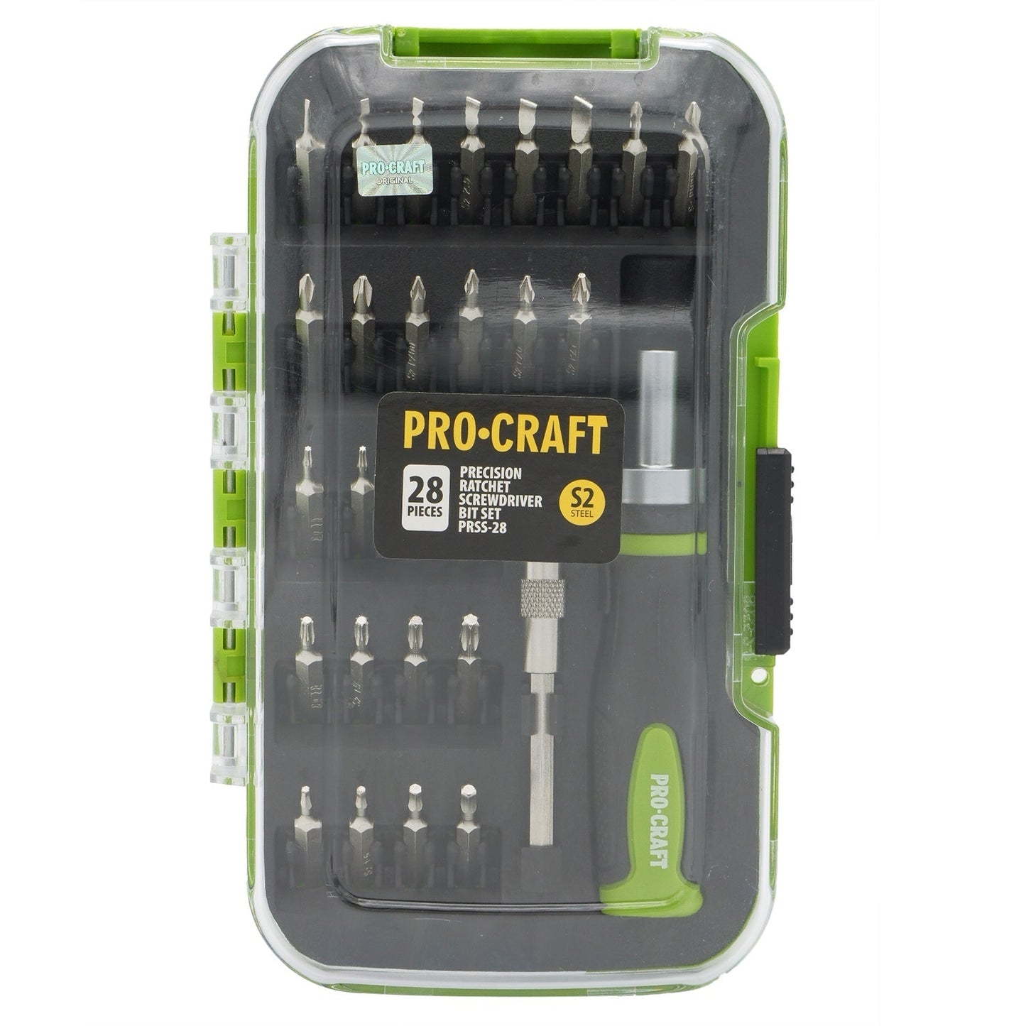 Set Trusa Biti PROCRAFT PRSS-28, 28 piese, biti 4x28 mm