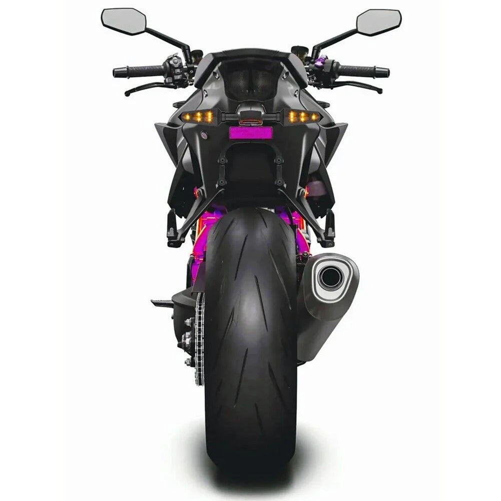 Set semnalizare LED moto KL038, pentru scuter si motocicleta, 2 bucati