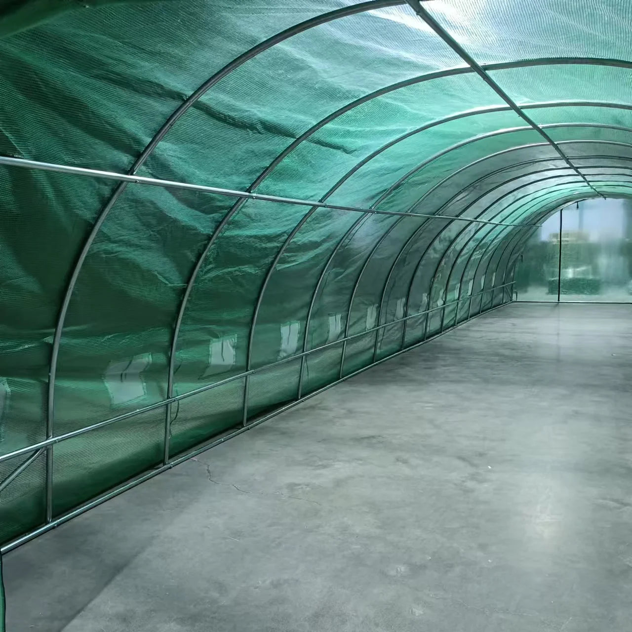 Solar gradina ZEP PRO 6x4x2.5 m, 24 mp, folie 240 g/mp UV, structura otel galvanizat 32x1.2 mm