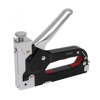 Capsator manual 3in1 KTG 01, otel, pentru capse 4–14 mm, cu 300 capse incluse