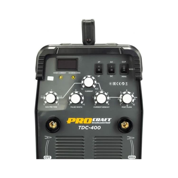 Aparat de sudat invertor Procraft Industrial TDC-400 - ZEP.RO - Ți-e la îndemână!