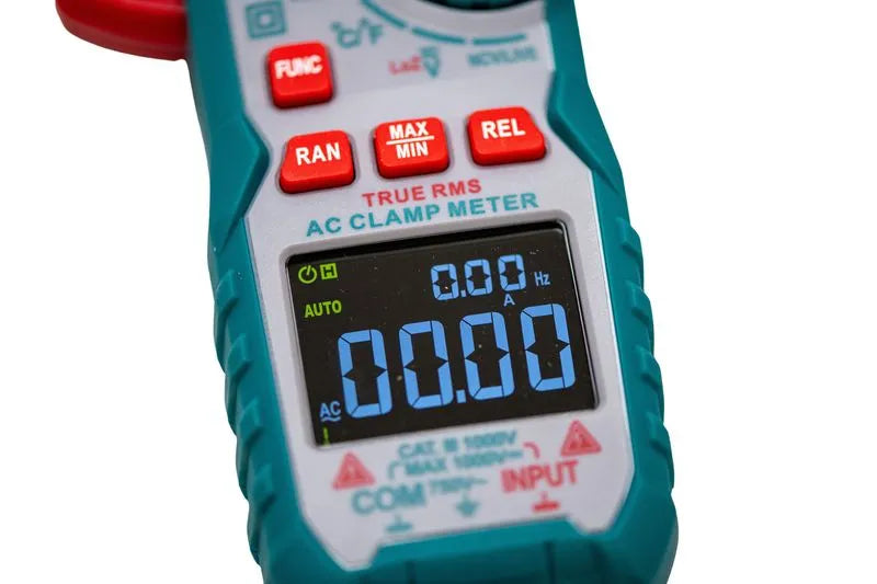 Clampmetru digital profesional Total AC DC, 1000A, 1000V, cleste ampermetric