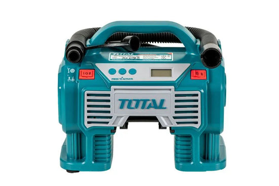 Compresor aer TOTAL 20V, 11 bar, display digital, fara acumulator si incarcator