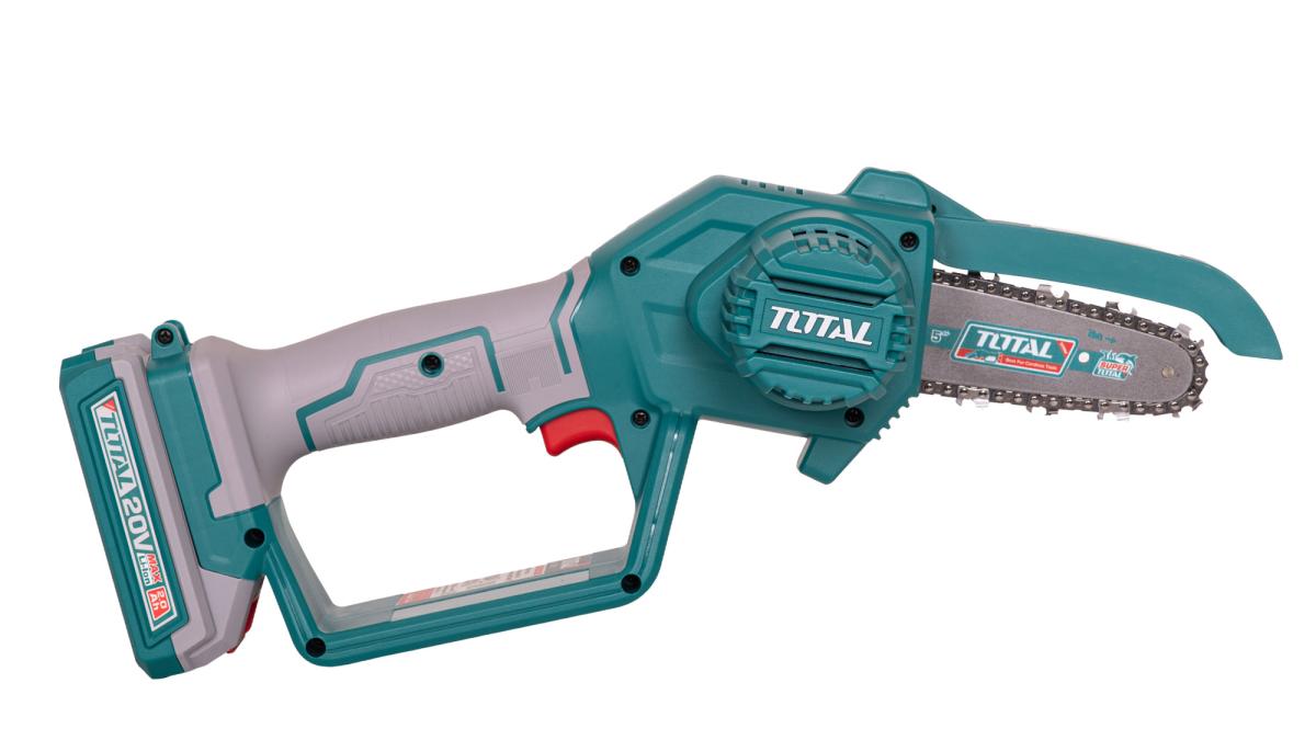 Fierastrau electric pentru crengi TOTAL 20V lama 5 inch 13cm cu acumulator si incarcator profesional