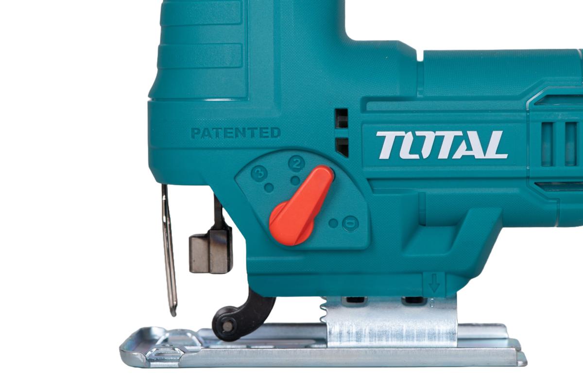 Fierastrau pendular TOTAL 20V, 65 mm, cu acumulator si incarcator