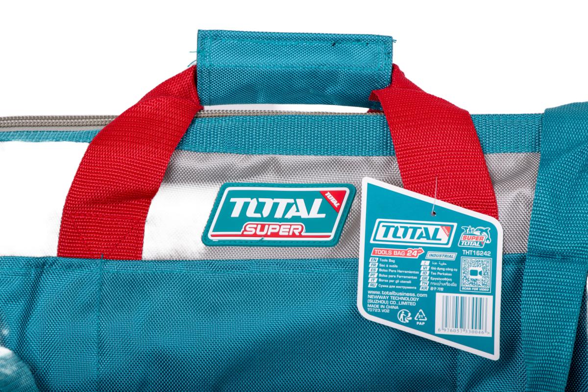 Geanta pentru unelte TOTAL 60 cm, baza ranforsata, 25 kg