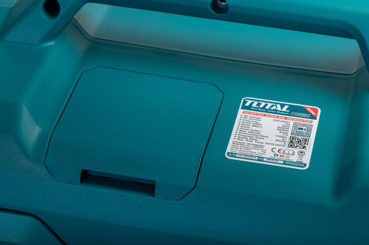 Generator pe benzina cu inverter PROFESIONAL TOTAL 3.3KW