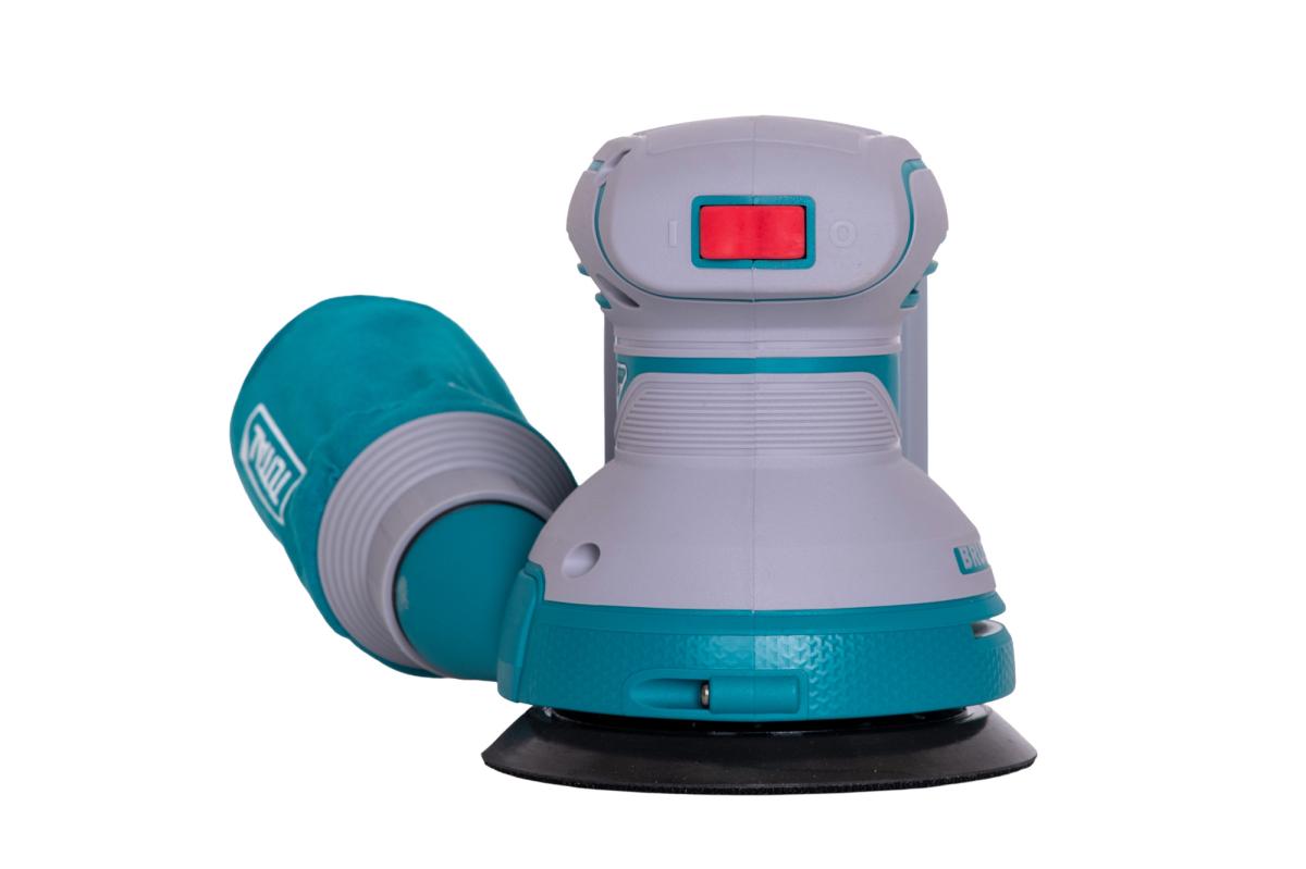 Kit combo TOTAL 20V cu fierastrau circular, masina de gaurit cu impact si slefuitor