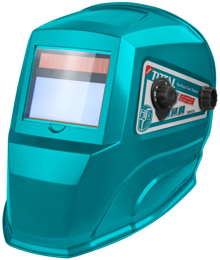 Masca sudura automata TOTAL Industrial DIN 9-13 vizor 98x43mm clasa 1/2/1/3