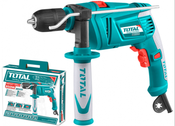 Masina de gaurit cu percutie Total 850W