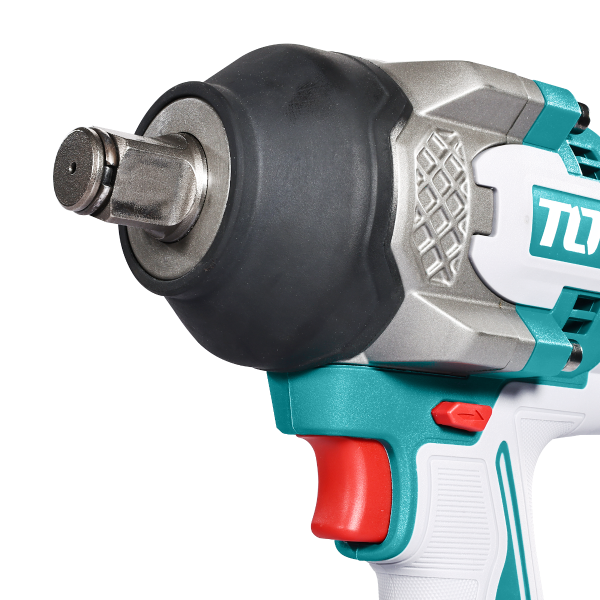 Pistol de insurubat cu impact TOTAL 20V, 1050 Nm, prindere 3/4", 2 acumulatori 5.0Ah, incarcator inclus