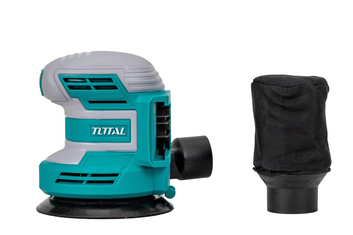 Masina de slefuit rotativa TOTAL 20V, 125mm, 10000rpm, fara acumulator