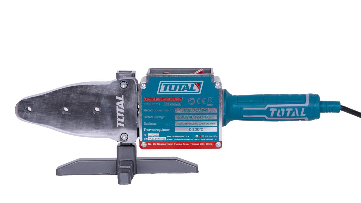 Masina sudat tevi PPR TOTAL Industrial 800W 1500W 20-63mm termoregulator 300°C