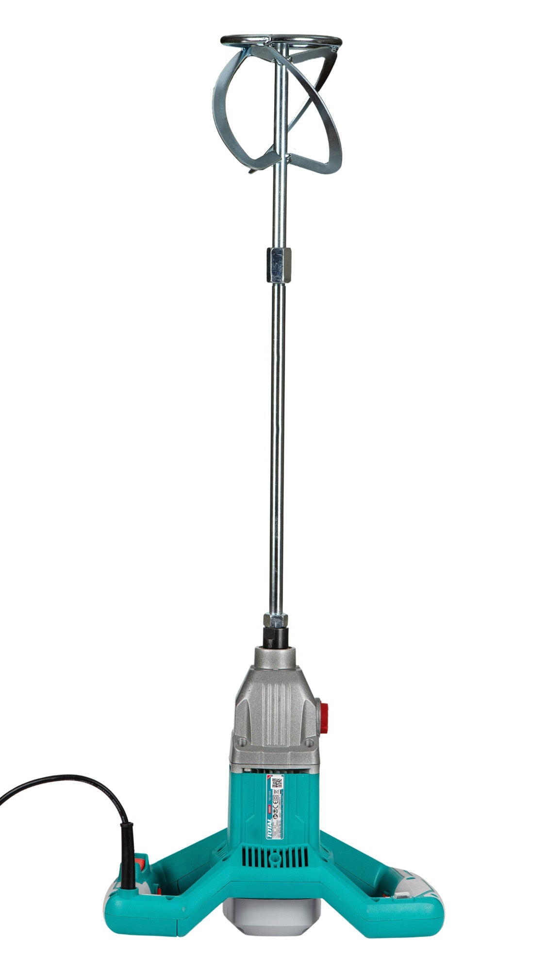 Mixer electric mortar TOTAL Industrial 1400W, 2 viteze, filet M14, LED