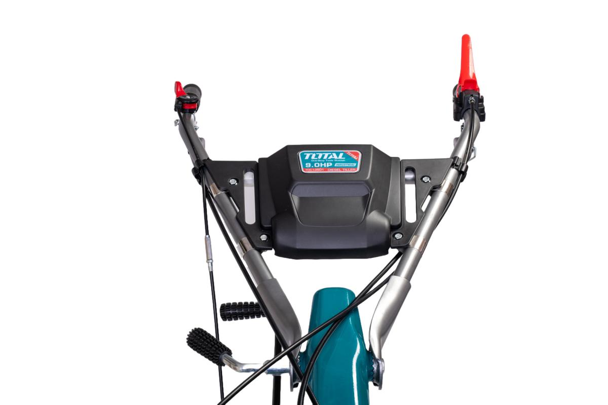 Motocultor Diesel TOTAL 9CP, 6.6kW, cu freze 1350mm si roti transport