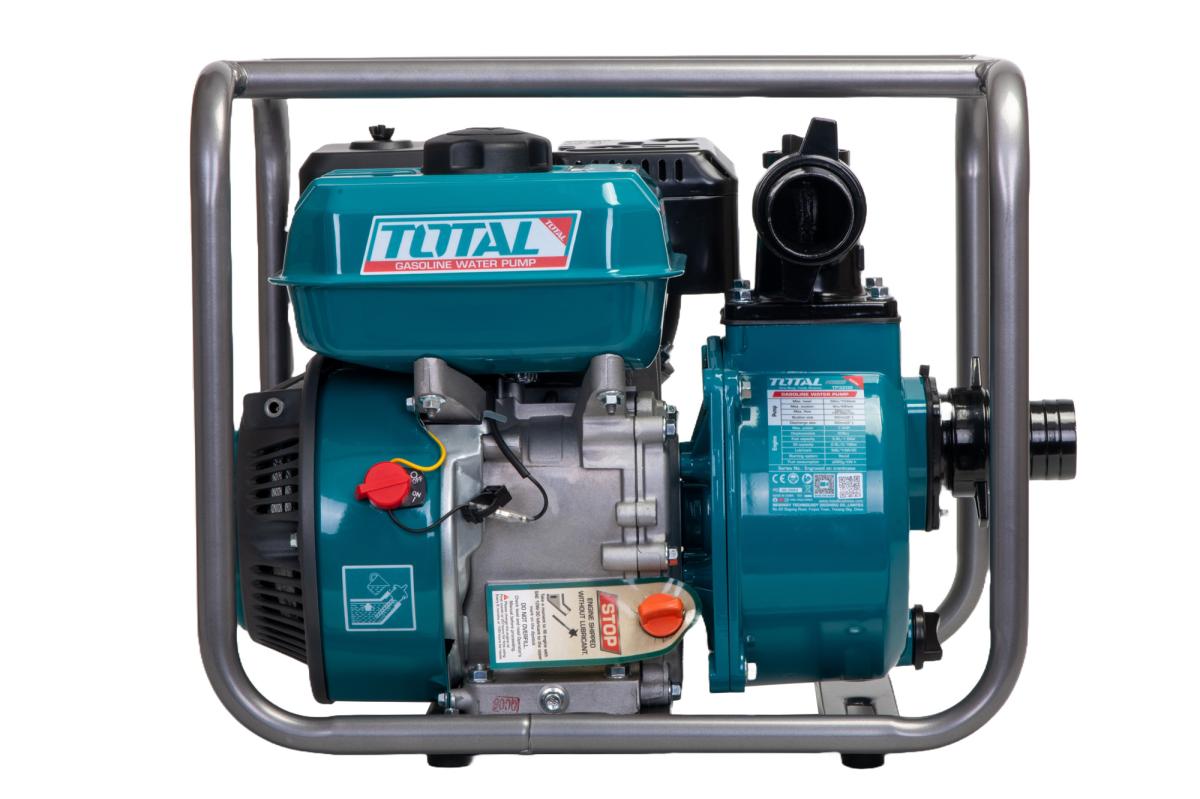 Motopompa TOTAL Industrial benzina 7 CP, 2 tol, 33000 l/h, apa curata,