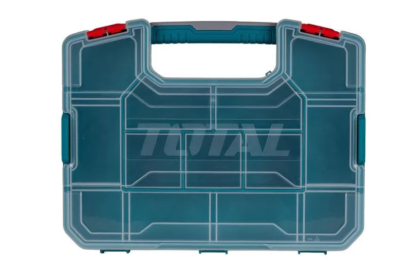 Organizator scule TOTAL 370x290x65mm, plastic PP, separatoare detasabile