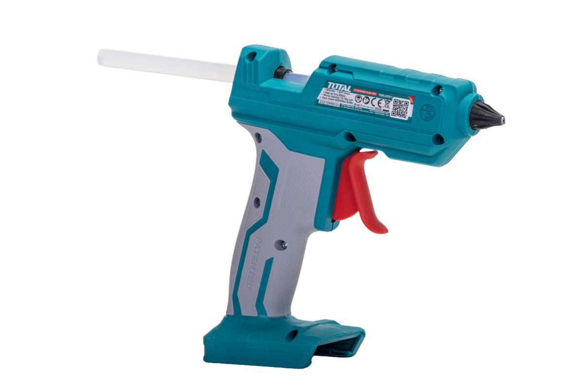 Pistol de lipit TOTAL 20V, pentru baghete silicon, fara acumulator