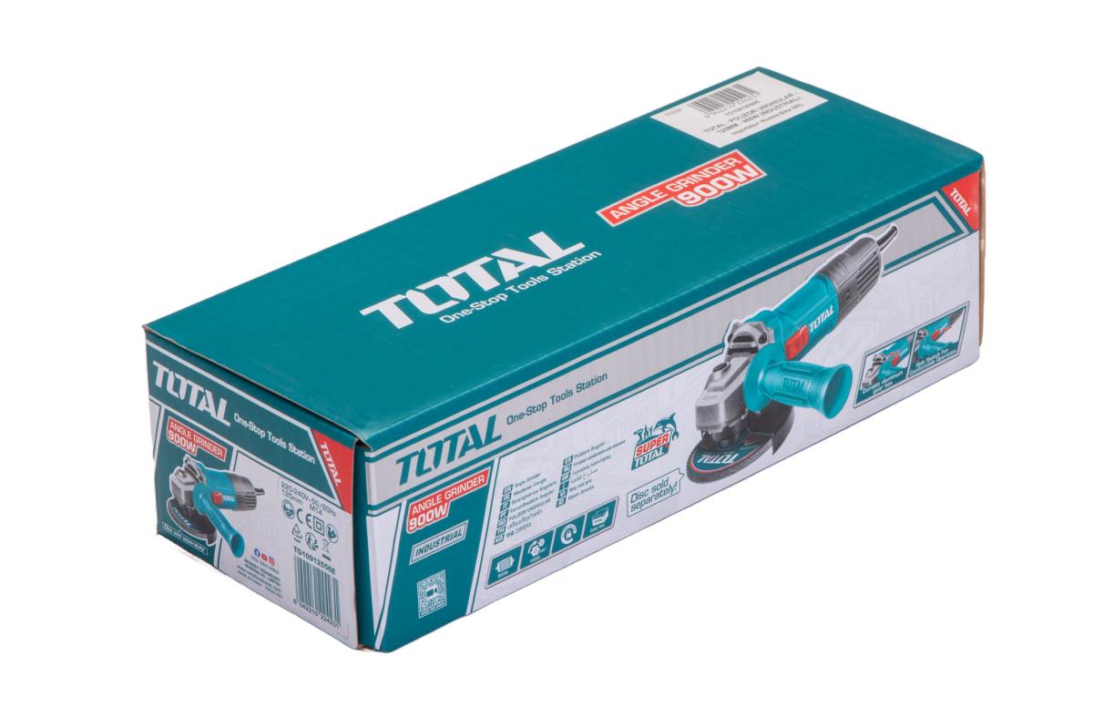Polizor unghiular TOTAL 125 mm, 950 W, INDUSTRIAL