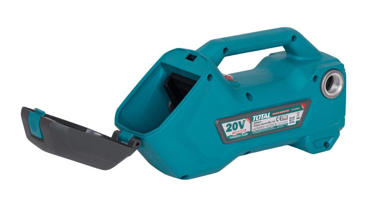 Pompa de transfer TOTAL 20V, 3/4'', pe acumulator, debit 48 l/min, PROFESIONALA