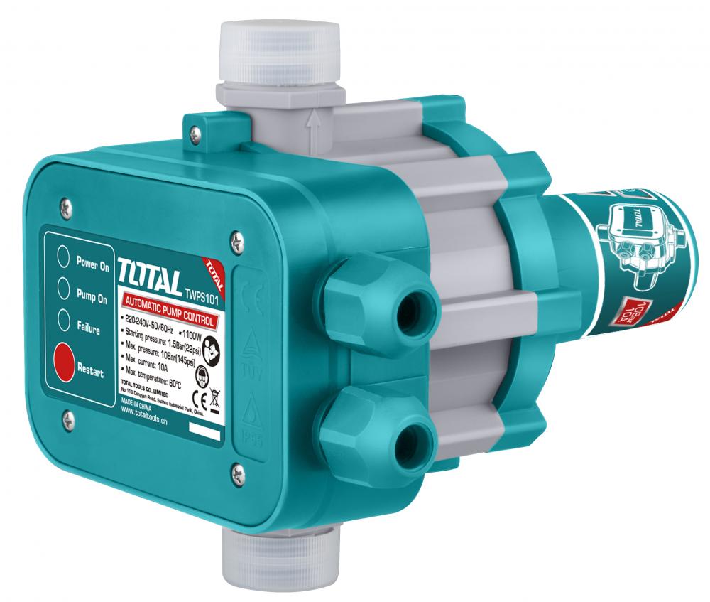 Presostat electronic PROFESIONAL TOTAL, 10 bar, 1 inch