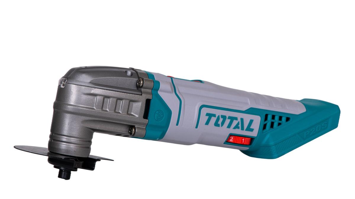 Unealta multifunctionala TOTAL 20V, 6 viteze, oscilatie 3.2° (fara acumulator si incarcator)