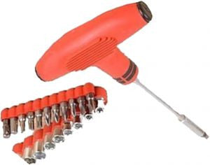 Trusa surubelnite cu 21 accesorii