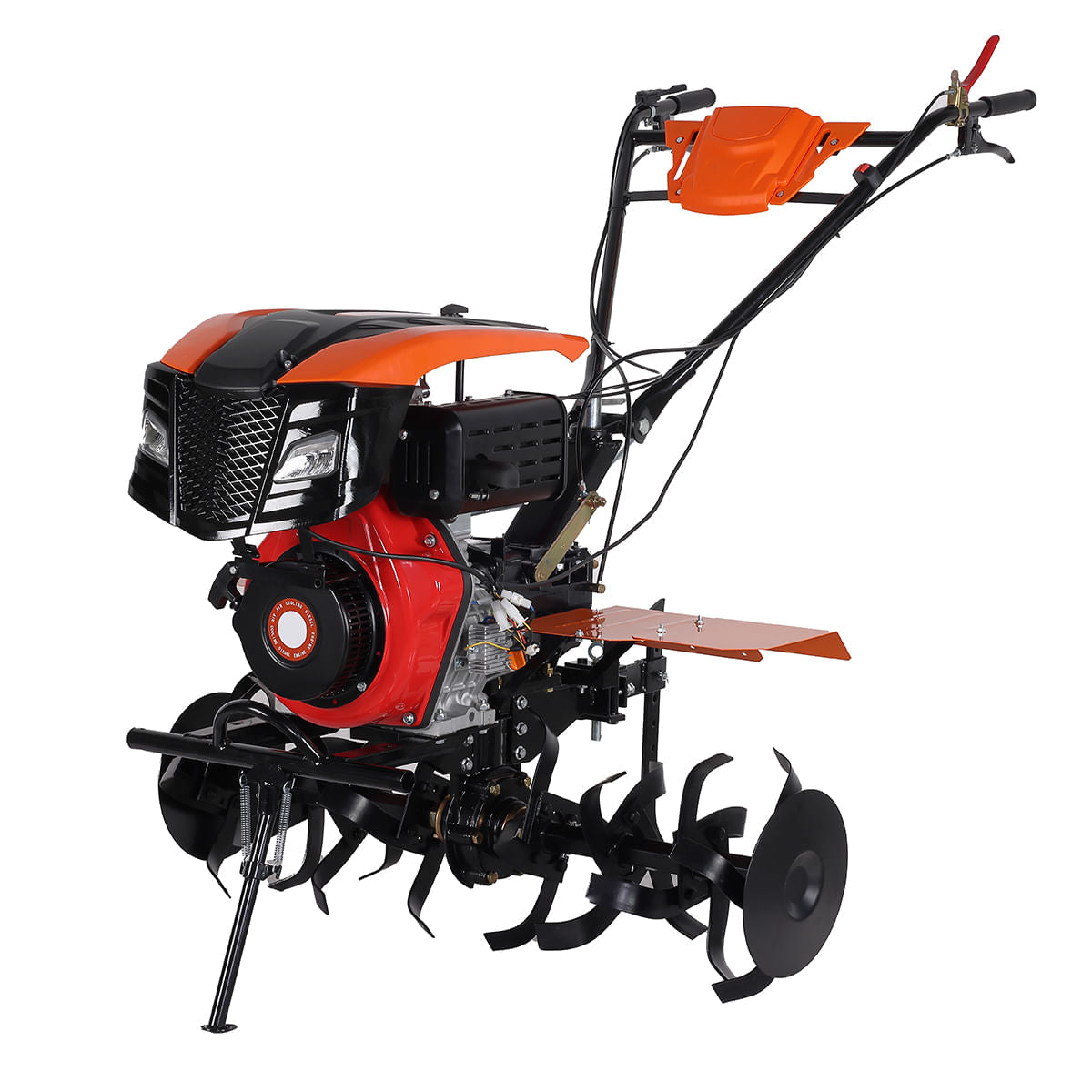 Motocultor benzina Wolfson Imperio 15CP, latime lucru 70–140cm, 40 cutite, roti transport 6.50x12, priza putere, far