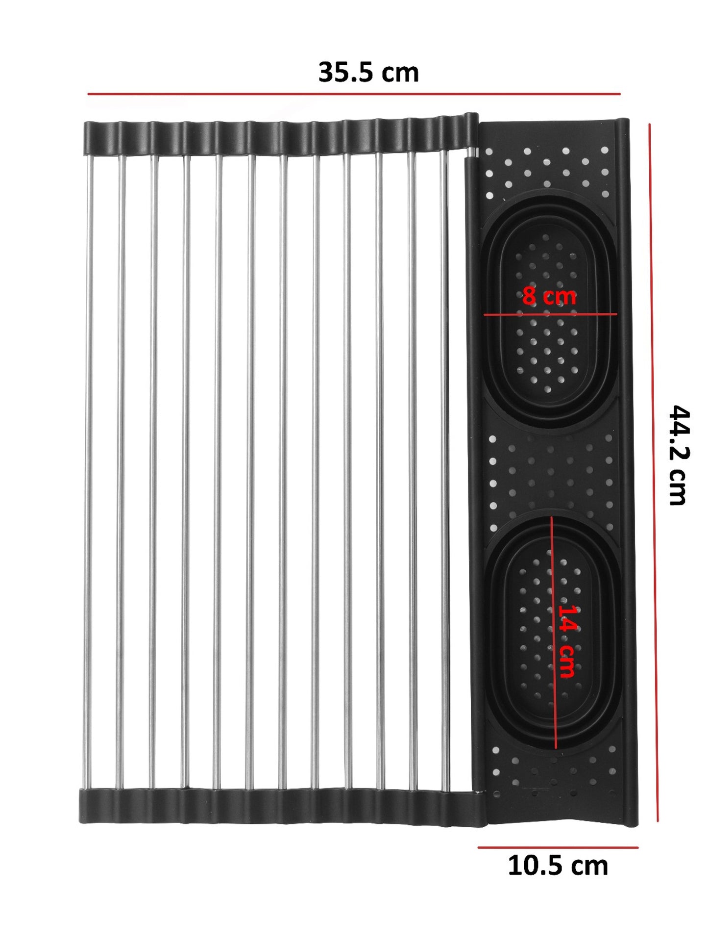 Scurgator de vase pliabil pentru chiuvete