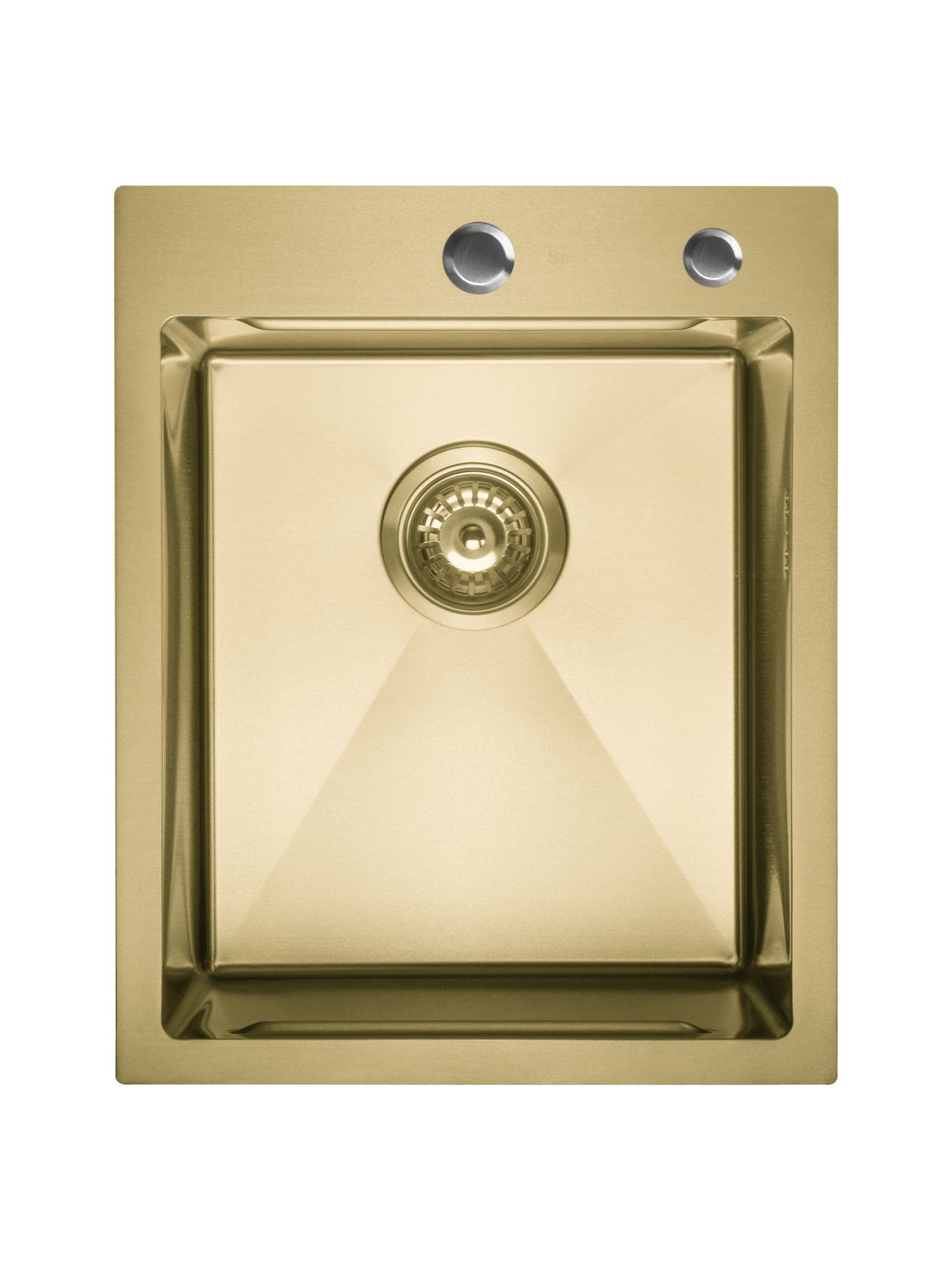 Chiuveta de bucatarie Sandonna HD4050 din inox cu tavita si dispenser + Baterie Andra auriu-alb + Ustensile de gatit din bambus