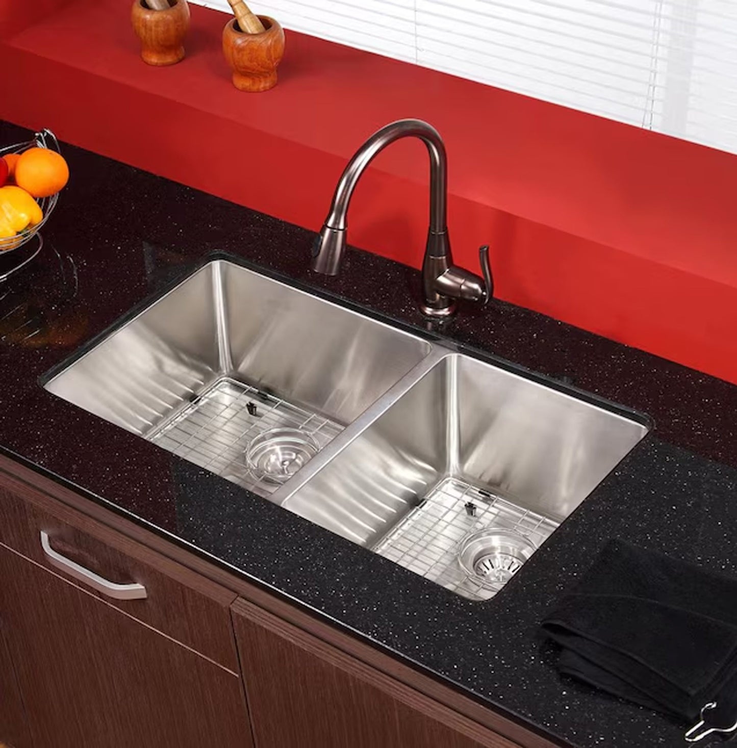 Gratar de protectie din inox pentru chiuvete - Sandonna HD7850R - 37.6 x 37.7cm