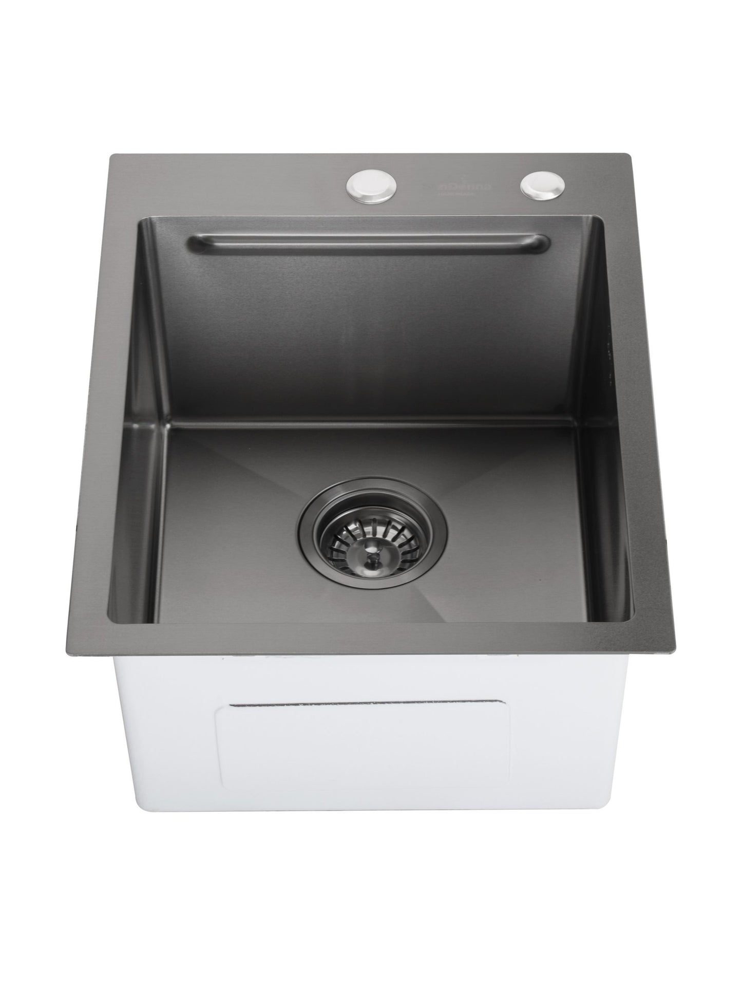 SET Chiuveta SanDonna HD4050 din inox cu tavita si dozator + Baterie SanDonna Charlotte cu dus retractabil