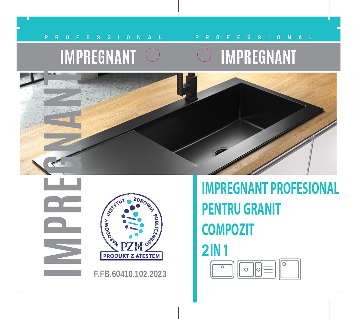 Kit pentru curatat granit Sandonna mini