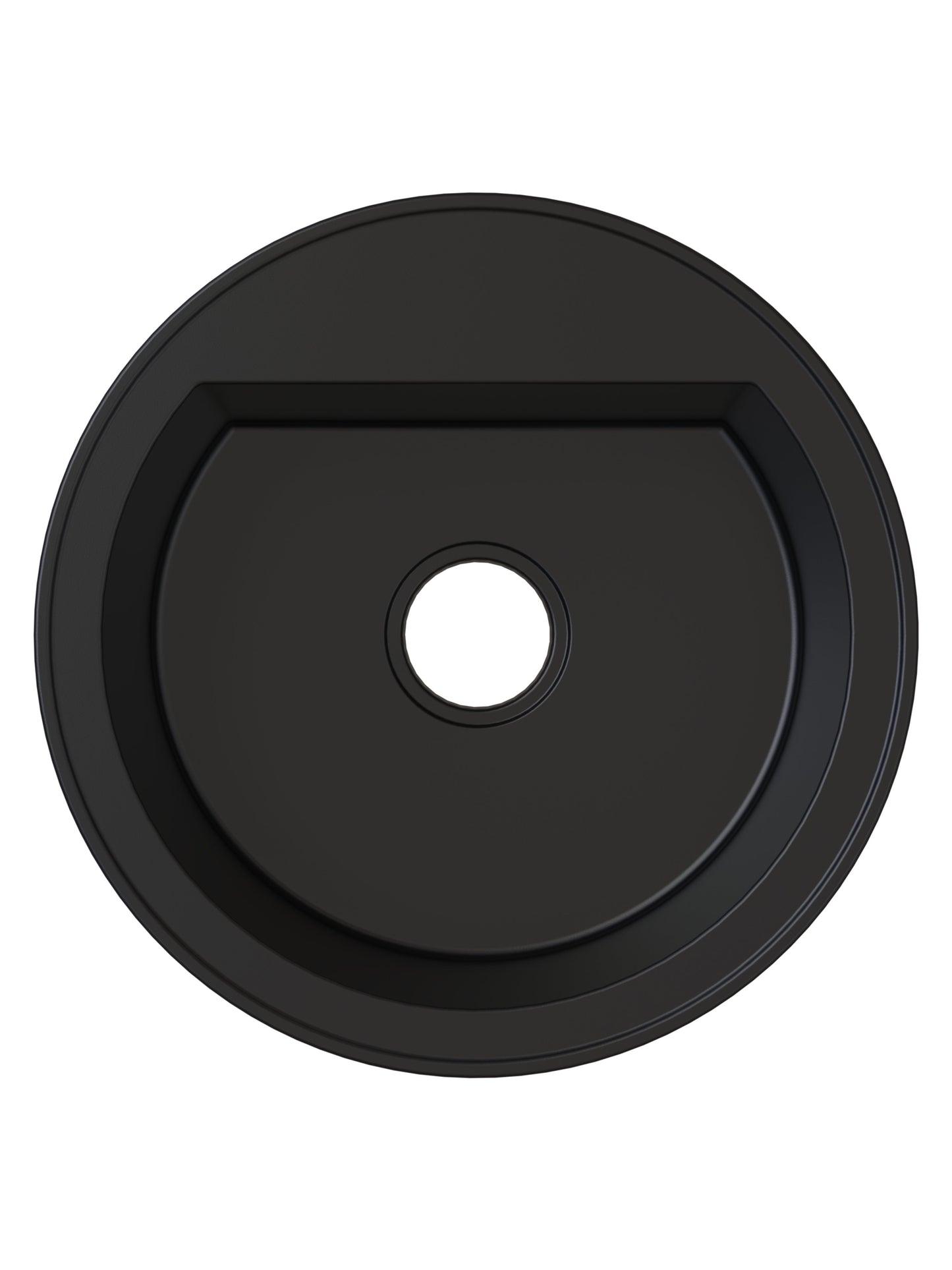 Chiuveta de bucatarie din granit compozit Waltz Bertha rotunda