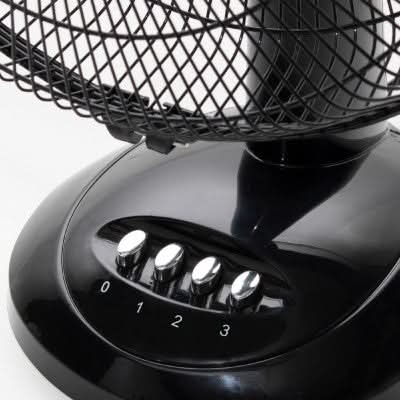 Ventilator de masa TF 32/BK, negru, 30 cm, 40W – Racorire eficienta pentru birou si acasa