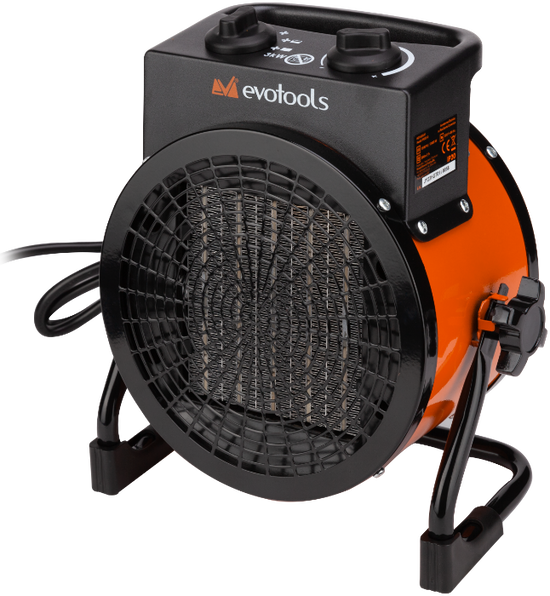 Aeroterma electrica cu rezistenta ceramica 2000W EVOTOOLS