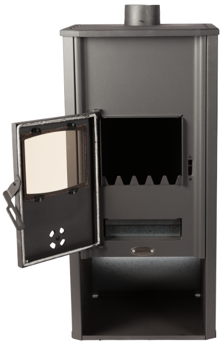 Șemineu pentru Încălzire Centrală cu Perete Dublu Evotools, Putere 20 kW, Destinat Locuințelor și Spațiilor Publice