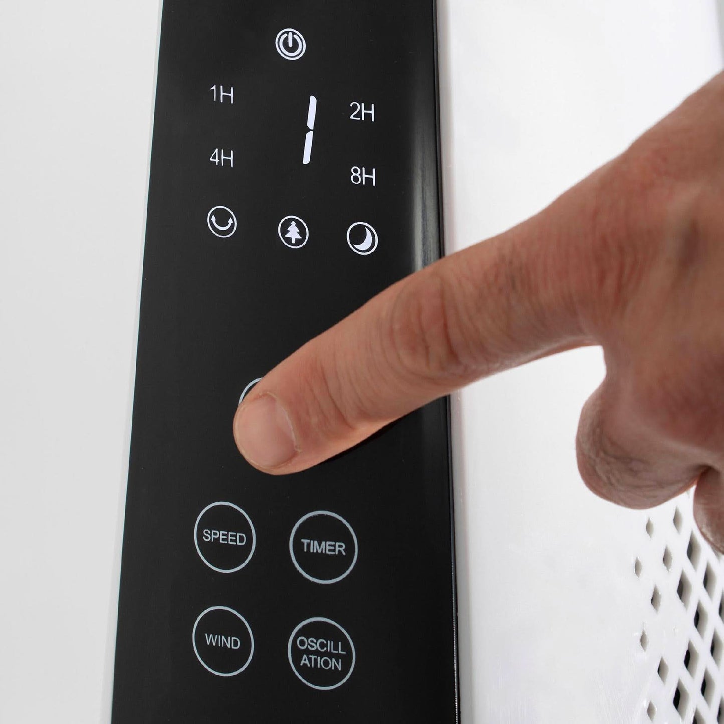 Ventilator tip stalp, alb, 110 cm, 45 W, TWFR 110