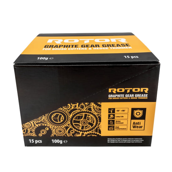 Vaselina Grafitata ROTOR 100g, pentru reductor motocoasa si foarfeca, bax 15 buc