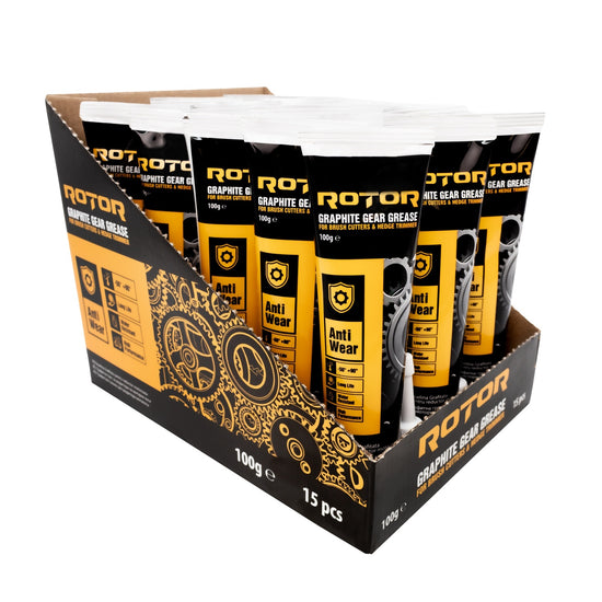 Vaselina Grafitata ROTOR 100g, pentru reductor motocoasa si foarfeca, bax 15 buc