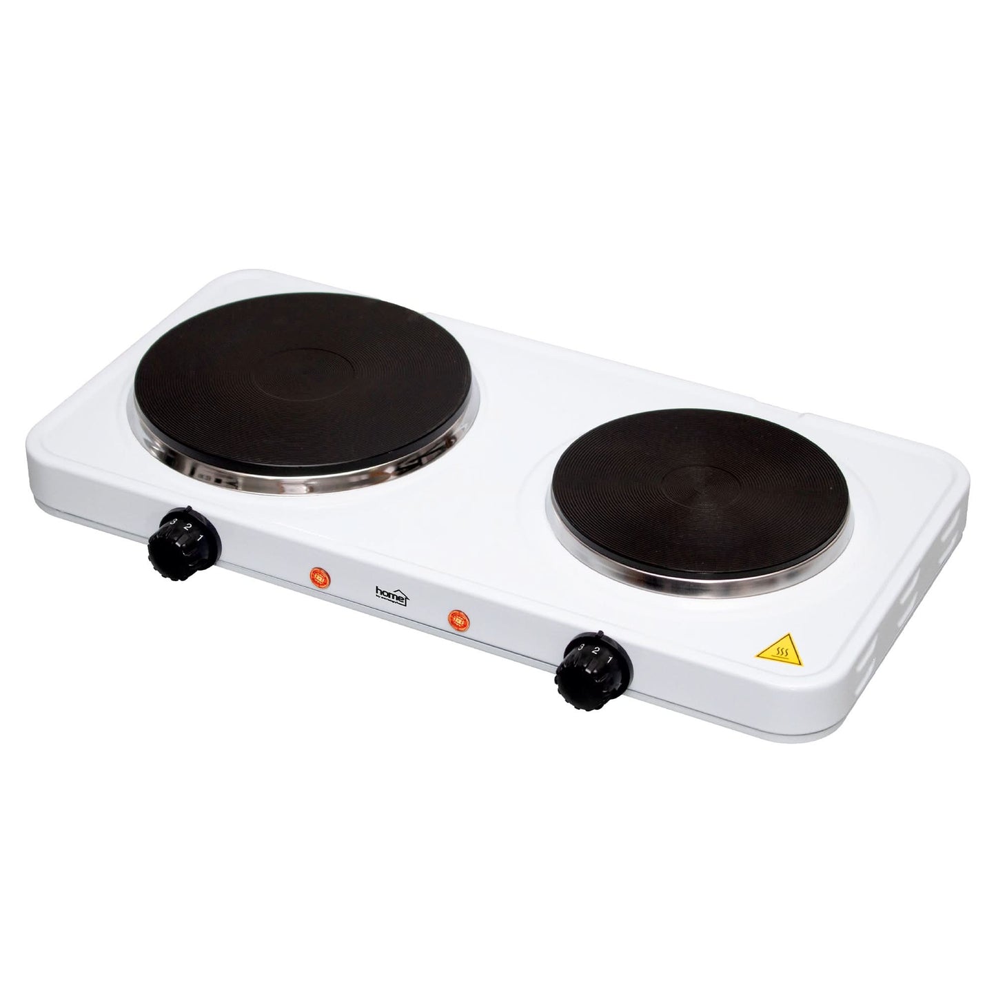 Plita portabila dubla HG R 02WH, 2500W, 2 resouri cu termostat și reglaj temperatura