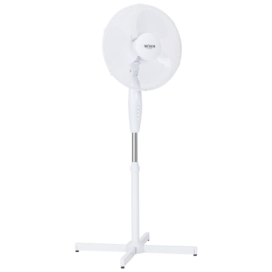 Ventilator de Podea BÖHM BFD-40A, 16 Inch, 45W, 3 Viteze, Inaltime Reglabila
