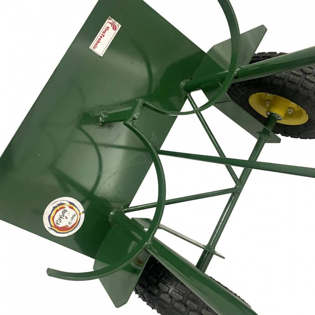 Cărucior pentru transport butelii Vivatechnix VMD-1015, capacitate max. 120 kg